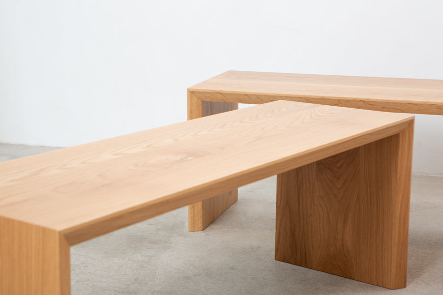 Chamfer Wood Bench