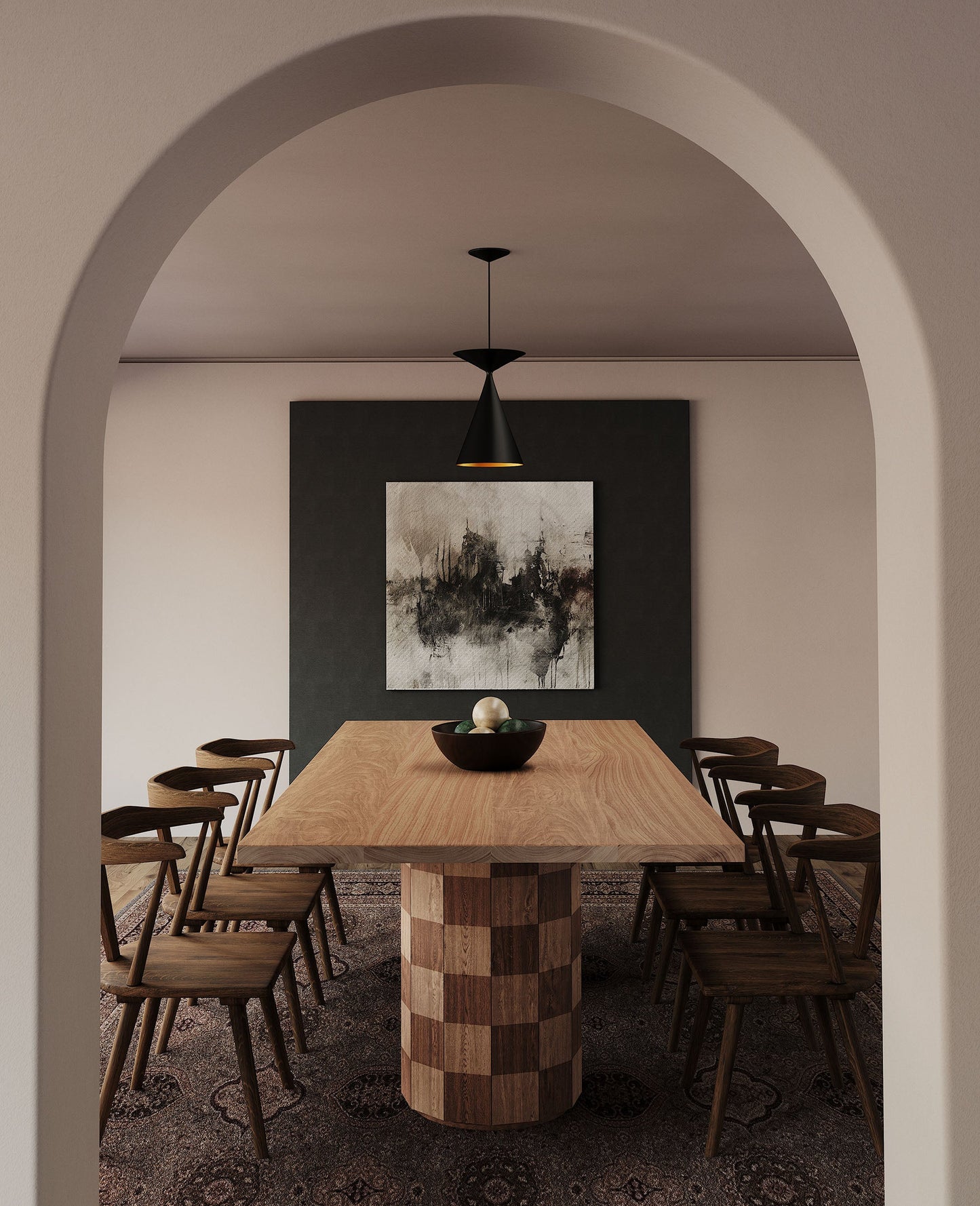 Checkerboard Dining Table