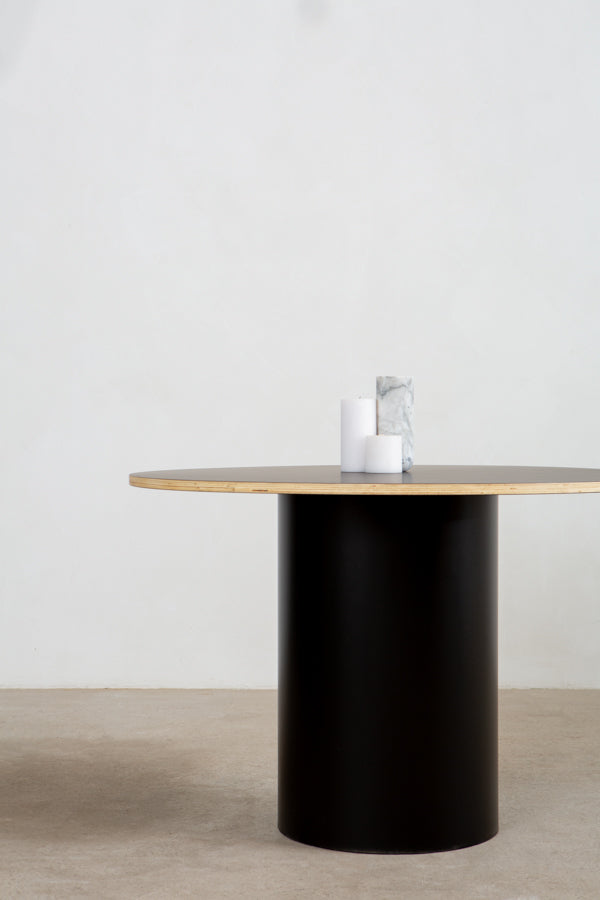 Column Round Meeting Table