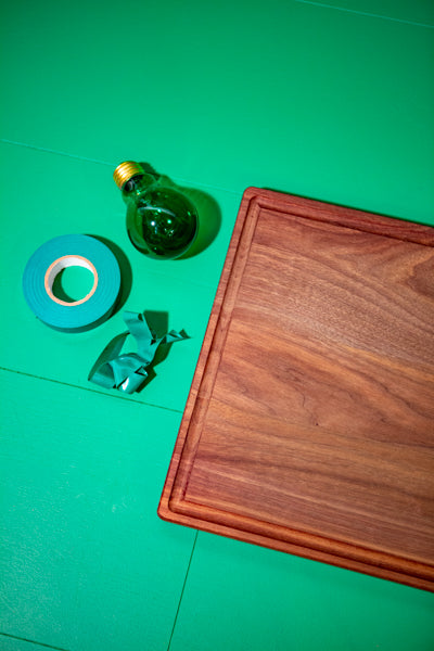 Solid Wood Cutting Board (w/ juice groove)