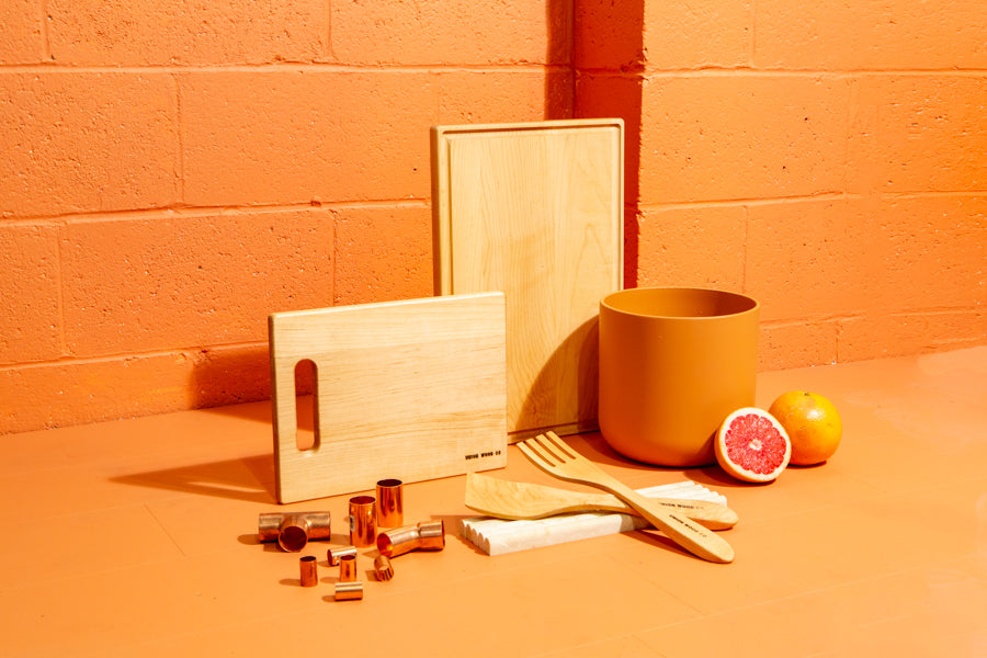 Solid Wood Cutting Board (w/ juice groove)