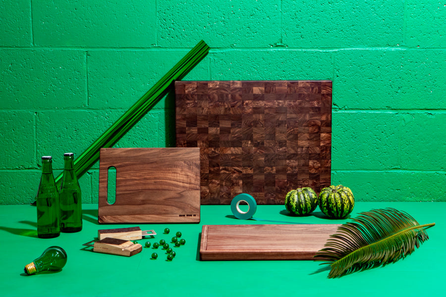 Solid Wood Cutting Board (w/ juice groove)