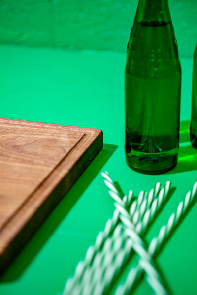 Solid Wood Cutting Board (w/ juice groove)