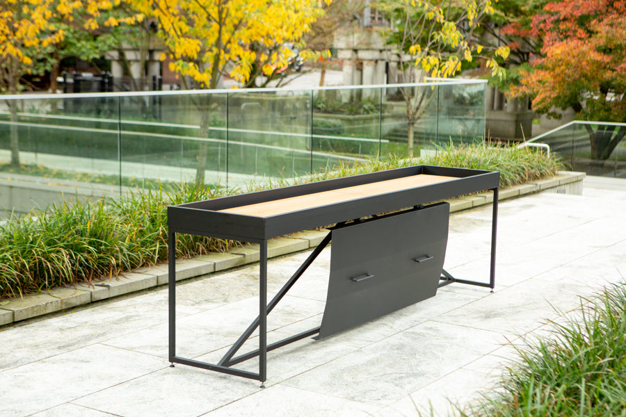 The Break Outdoor Shuffleboard Table