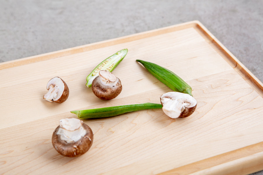 Solid Wood Cutting Board (w/ juice groove)