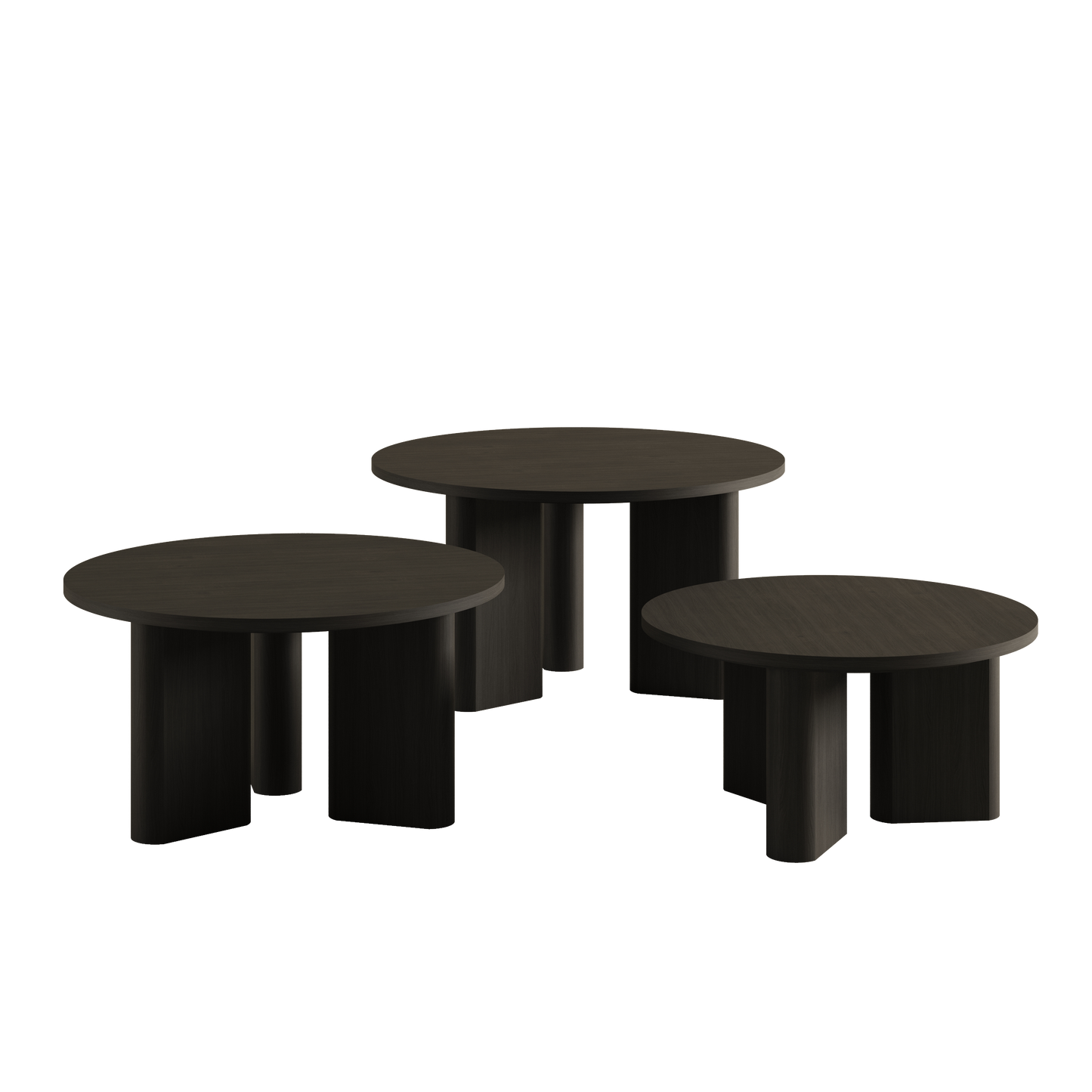 Tripod Nesting Coffee Tables