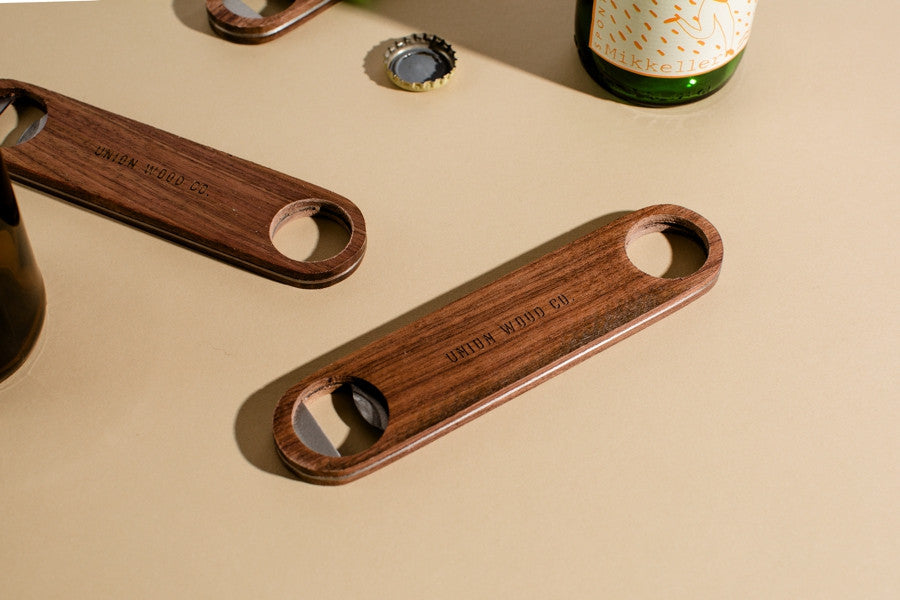 Walnut Bottle Opener