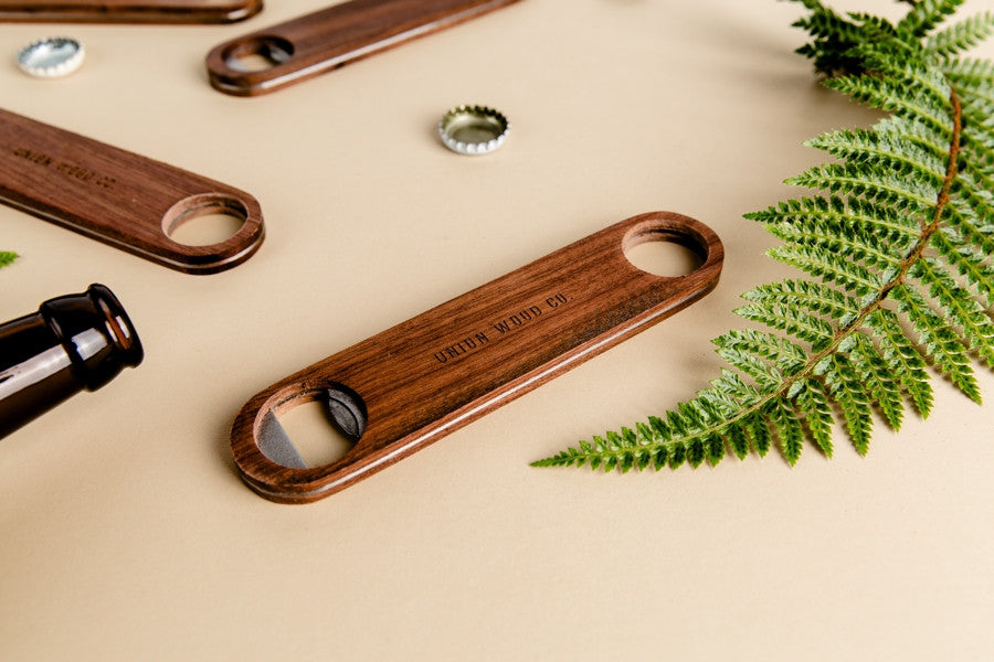 Walnut Bottle Opener