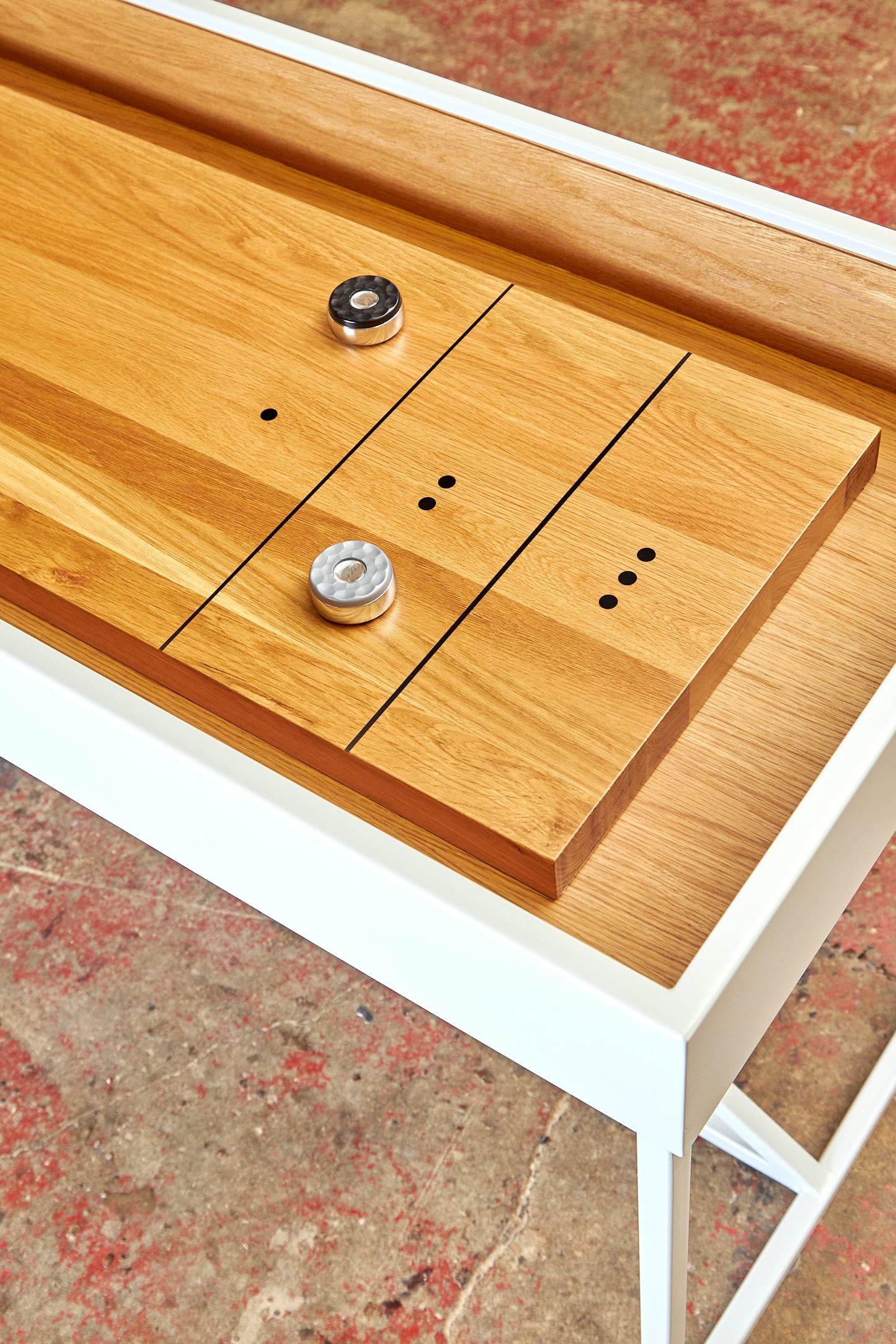 The Break Shuffleboard Table