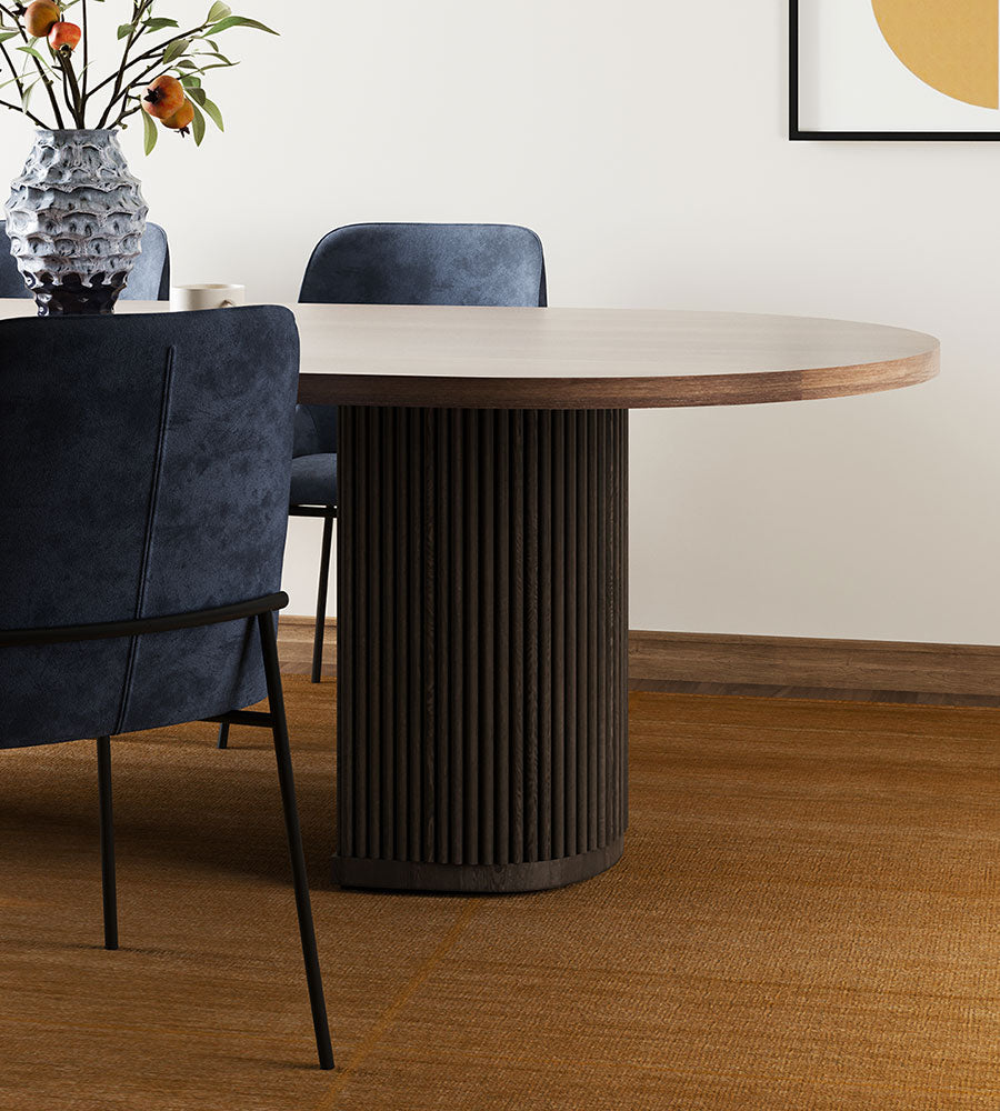 Radius Pedestal Dining Table